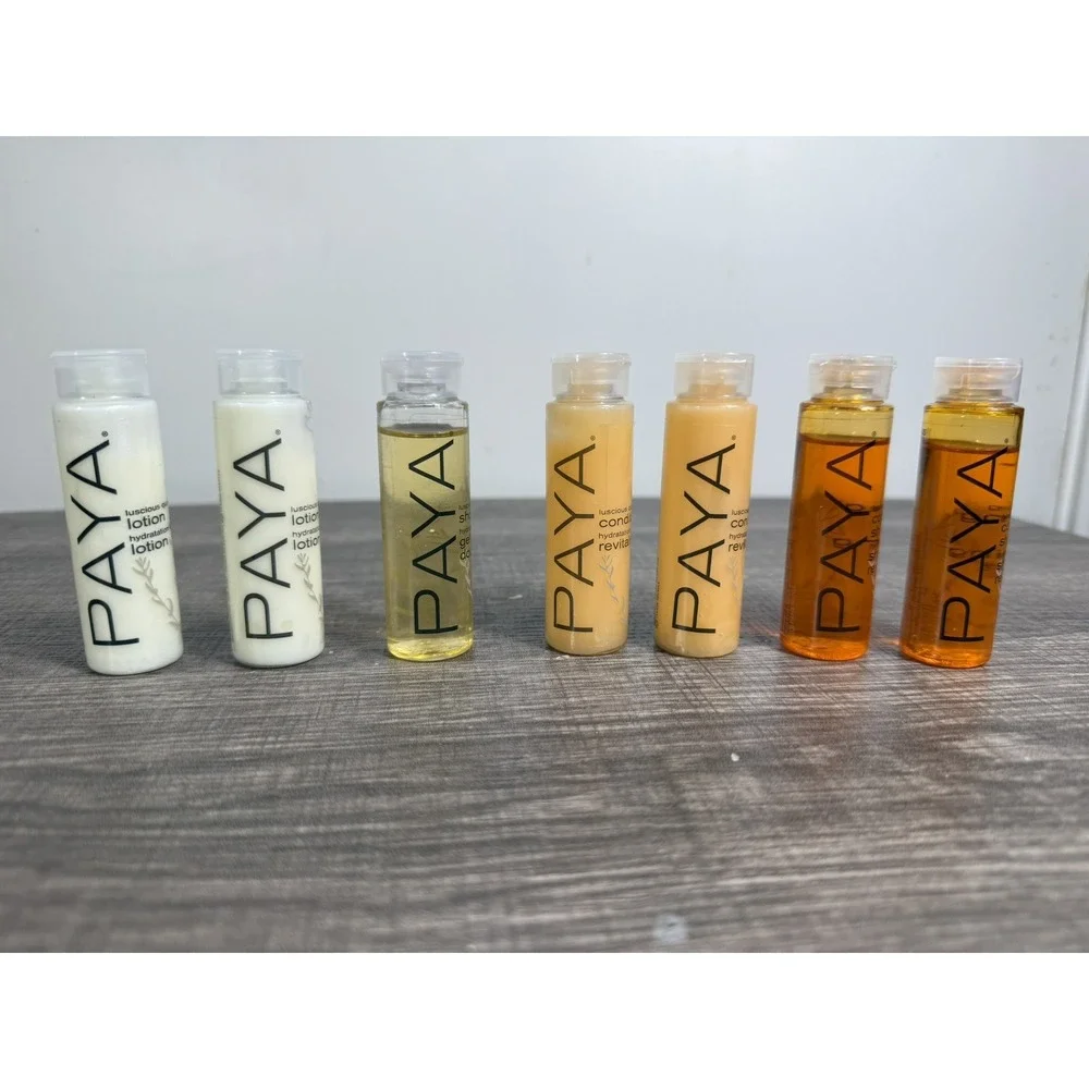 PAYA Organics Luscious Conditioning Shampoo, Lotion, Conditioner Lot of 7